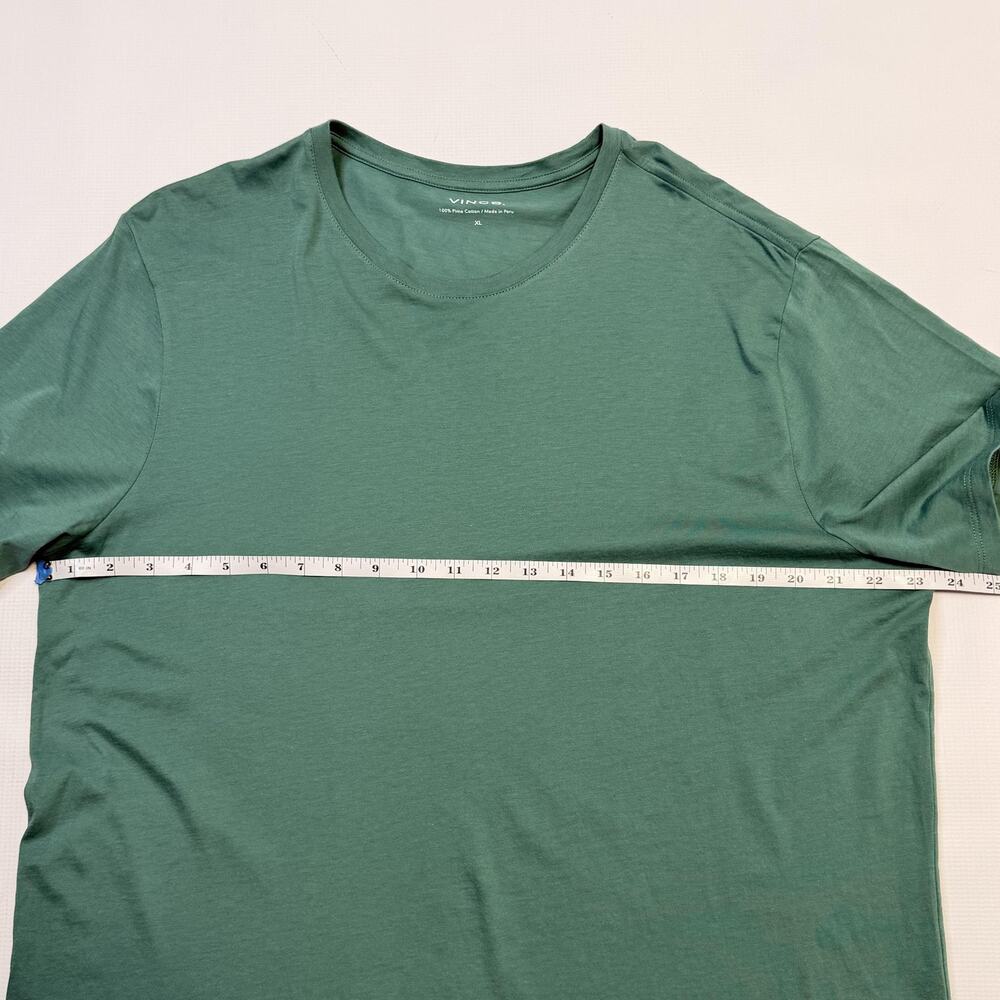 Vince Shirt Mens XL Multicolor Short Sleeve Pima Cotton Crewneck Lot 2 Soft Tee - Picture 8 of 9